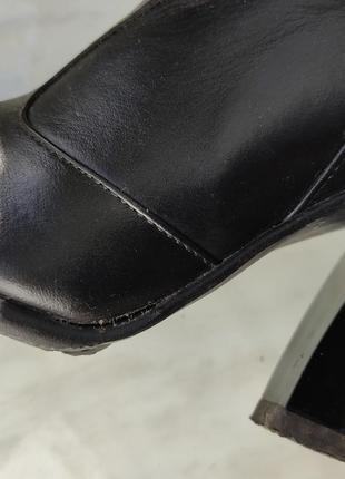 Шкіряні кожаные сапоги чоботи сапожки єврозима утеплені р. 376 фото