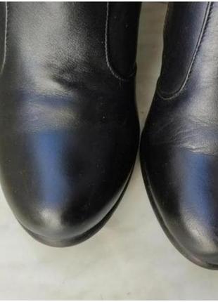 Шкіряні кожаные сапоги чоботи сапожки єврозима утеплені р. 378 фото