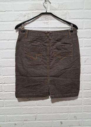 Женская джинсовая юбка3 фото