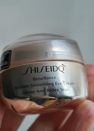 Крем для кожи вокруг глаз против морщин shiseido benefiance