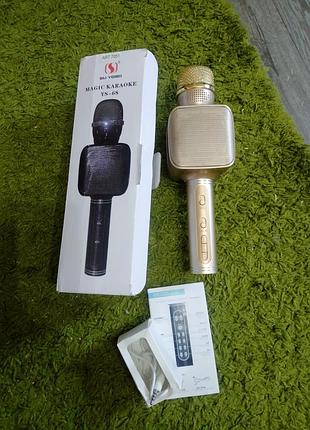 Бездротова портативна колонка + караоке мікрофон 2 в 1 magic karaoke