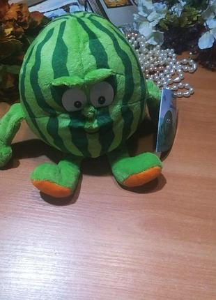 Мягка іграшка колекція серія овочі фрукти goodness gang кавун новий з етикеткою є інші овочі фрукти