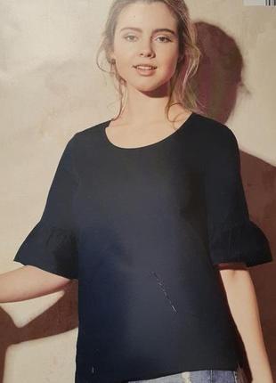 Красива ніжна легка блуза, блузка від blue motion, німеччина, розмір м (44-46)