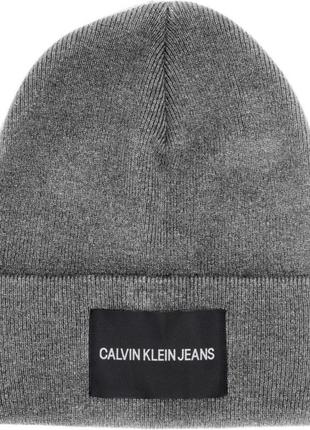 Шапка мужская calvin klein jeans beanie1 фото