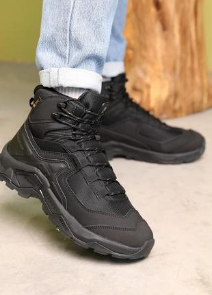 Ботинки мужские черные8 фото