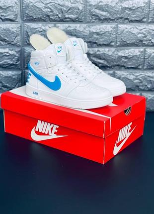 Мужские кроссовки nike air, зимние меховые кроссовки найк 36-458 фото