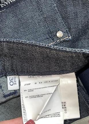 Джинси armani jeans оригінальні сині6 фото