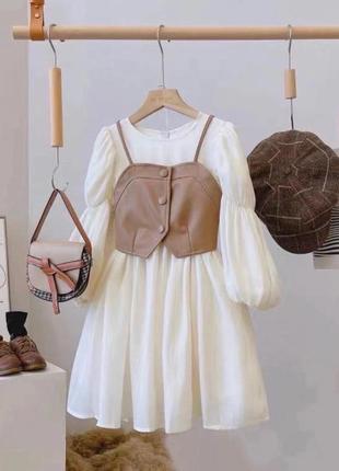 Стильное платье для девочек