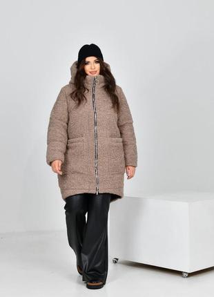 Жіноче зимове тепле пальто,женское зимнее тёплое пальто,жіноча зимова тепла куртка,женская зимняя тёплая куртка3 фото