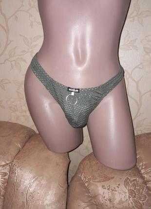 Чоловічі сексуальні стрінги сітка
