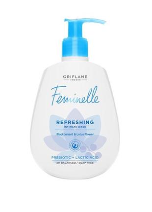 Освежающий гель для интимной гигиены feminelle refreshing intimate wash 34500 oriflame