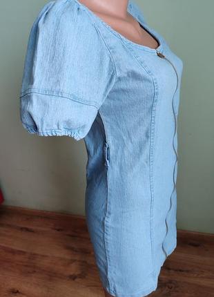 Плаття платье сукня сарафан джинсовий джинс3 фото