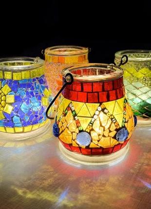 Мозаика. набор сделай сам. подсвечник набор №27