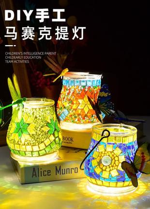 Мозаика. набор сделай сам. подсвечник набор №27