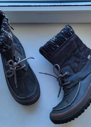 Зимние кожаные женские на мембране dry
merrell