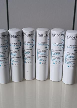 Бальзам для губ bioderma atoderm stick levres3 фото