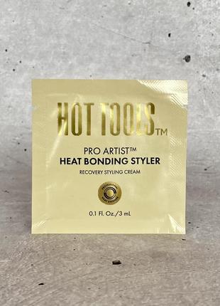 Hot tools - pro artist heat bonding styler recovery styling cream - крем для укладки волос