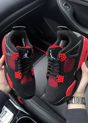 Jordan 4 red1 фото