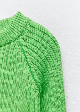 Zara укорочений теплий светр7 фото