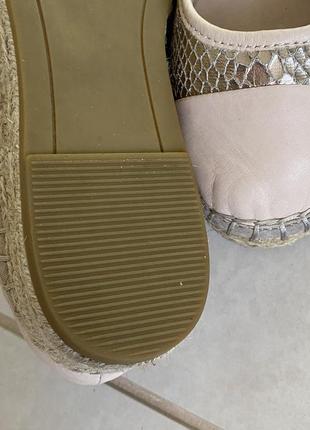 Туфельки изумительные кожаные стильные kurt geiger размер 36,56 фото