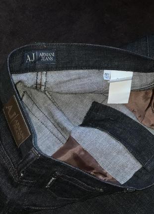 Джинсы armani jeans оригинальные черные3 фото