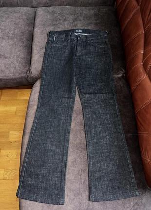 Джинсы armani jeans оригинальные черные2 фото