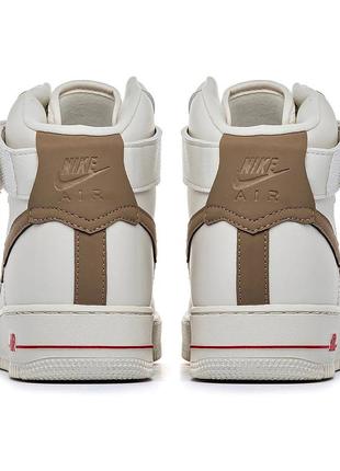 Демисезон мужские кроссовки nike air force 1 mid yohood rice white мех9 фото