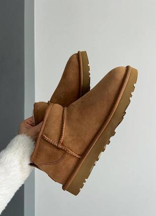 Ugg classic mini ii boots chestnut угги угги6 фото