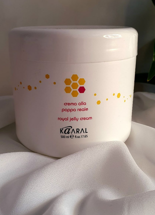 Kaaral maxi royal jelly cream маска с пчелиным маточным молочком, распив.