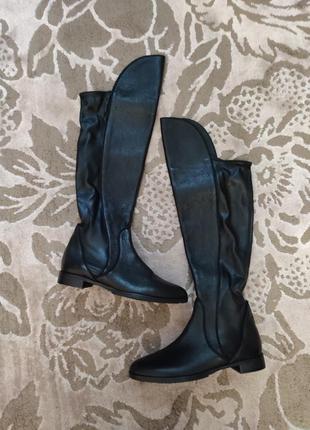 Сапожки ботфорты