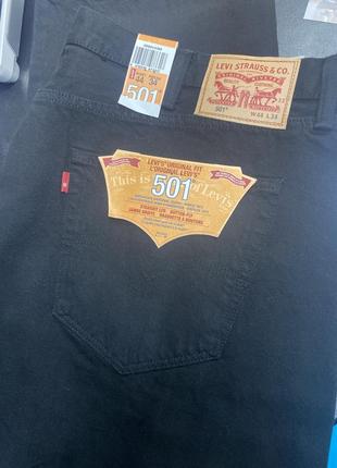 Чоловічі джинси levi’s 501 великого розміру батал6 фото