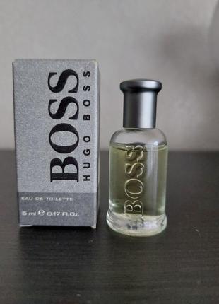 Hugo boss boss bottled, edt, оригинал, винтаж, редкость, миниатюрка, vintage2 фото