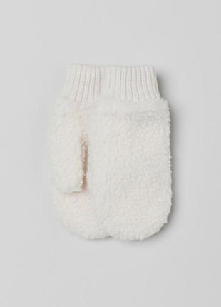 8-12/12-14 г h&m новые фирменные подростковые детские трендовые теплые перчатки перчатки тедди