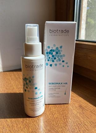 Тонизирующий лосьон против выпадения волос biotrade sebomax hr anti-hair loss tonic болгария