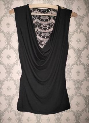 Женская черная блуза clockhouse c&amp;a