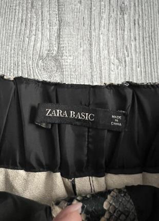 Юбка анималистичная zara3 фото