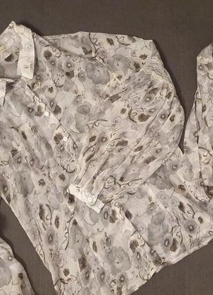 Блуза с кружевом нарядная/полная, olga egorova, размер 36-383 фото