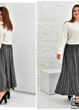 Женская юбка для полных женщин  размеры 66,68,70,72,74,76,78-80