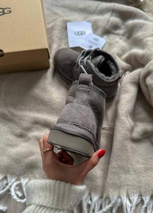 Угги ugg neumel grey8 фото