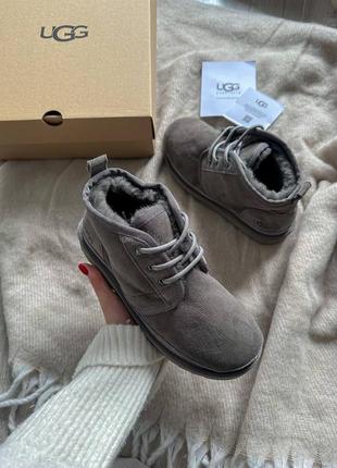 Угги ugg neumel grey4 фото