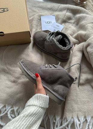 Угги ugg neumel grey7 фото