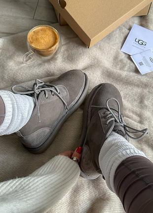 Угги ugg neumel grey2 фото