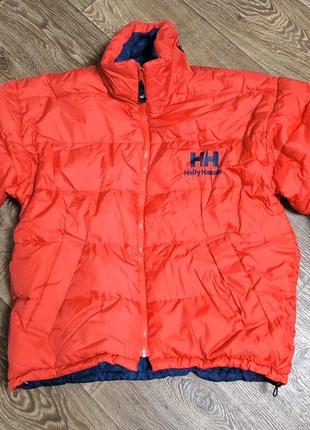 Двухсторонний пуховик helly hansen1 фото