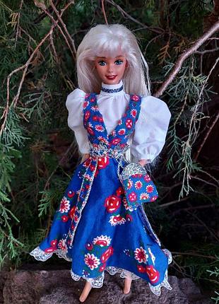 Кукла барби одежда для барби mattel кукольная одежда платье винтаж