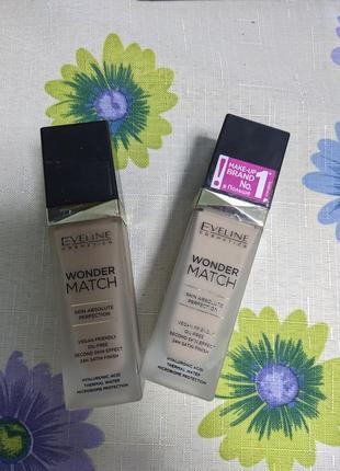 Eveline cosmetics wonder match тональний крем

+подарок