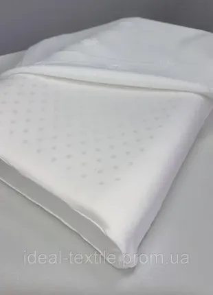 Ортопедична подушка contour pillow 100% латекс 40х60х12 см таїланд3 фото