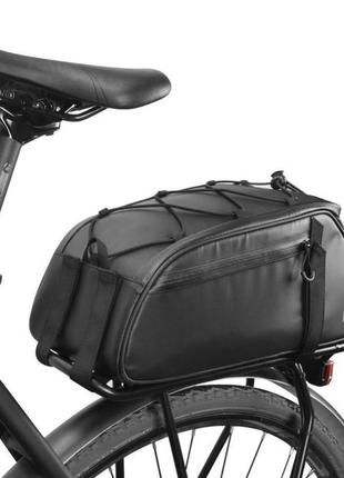 Велосумка sahoo, велобагажник, рюкзак, сумка на велик, веломешок1 фото