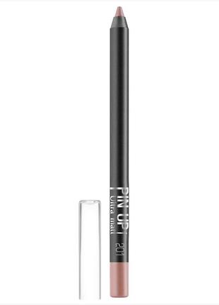 Матовый карандаш для губ pin up ultra matt #201