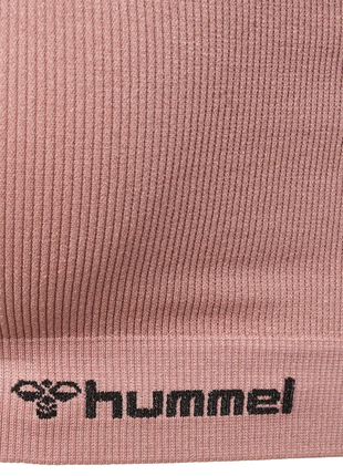 Спортивний топ безшовний для жінки hummel beecool 211785   рожевий4 фото