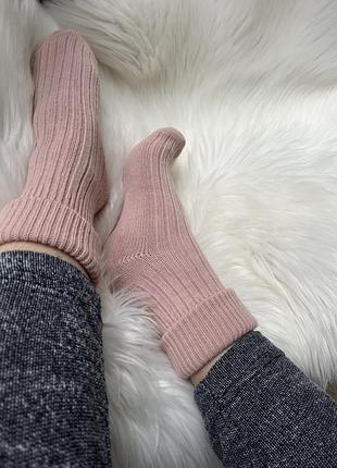 Шкарпетки високі вовна ягня тепленькі термо 35-40 туреччина2 фото